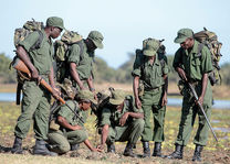 Conservation South Luangwa - anti poaching team - Zambia