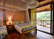 Ishasha Jungle Lodge - slaapkamer - Oeganda