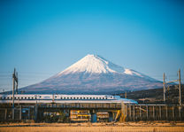 Shinkansen reizen met de trein - duurzaam - Japan