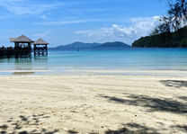 Strand van Gaya Island - Maleisië - foto: flickr