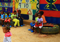 The Bishop Kameeta Kindergarten - buitenplaats - Namibie