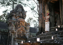 Cambodja - Angkor - Apsara danseres bij Angkor - foto: Daniel de Gruiter