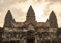 Angkor met lichte lucht - Siem Reap - Cambodja