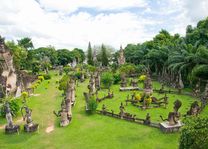 Wat Xieng Khuan Buddha park. Vientiane, Laos - Laos vientiane - Laos - foto: archief