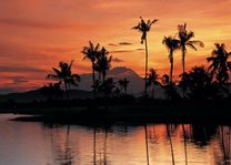 strand zonsondergang - Langkawi - Maleisië