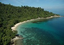 Gaya Island vanuit de lucht - Maleisië