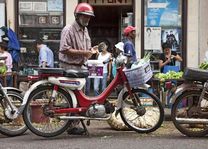 motorfiets op Mauritius - Mauritius