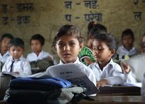 Pokhara kinderen op school - Pokhara - Nepal - foto: Archief