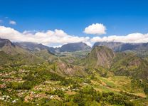 Landschap van Cirque de Salazie - Cirque de Salazie - Réunion - foto: archief