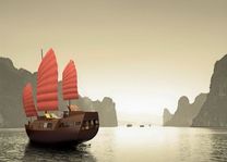 boot in Halong Bay - Halong Bay - Vietnam - foto: lokale agent