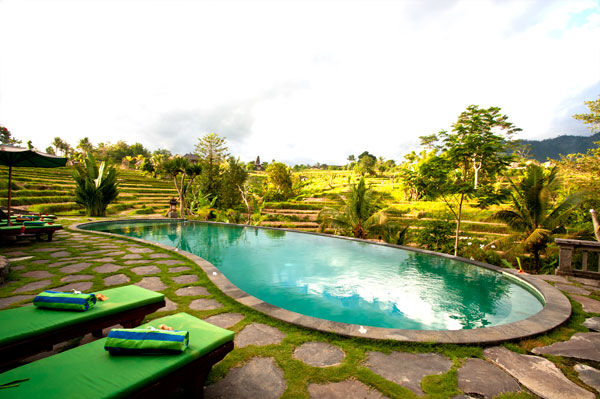 Abian Ayu Villa - zwembad - Sidemen - Bali -Indonesie - foto: Abian Ayu Villa
