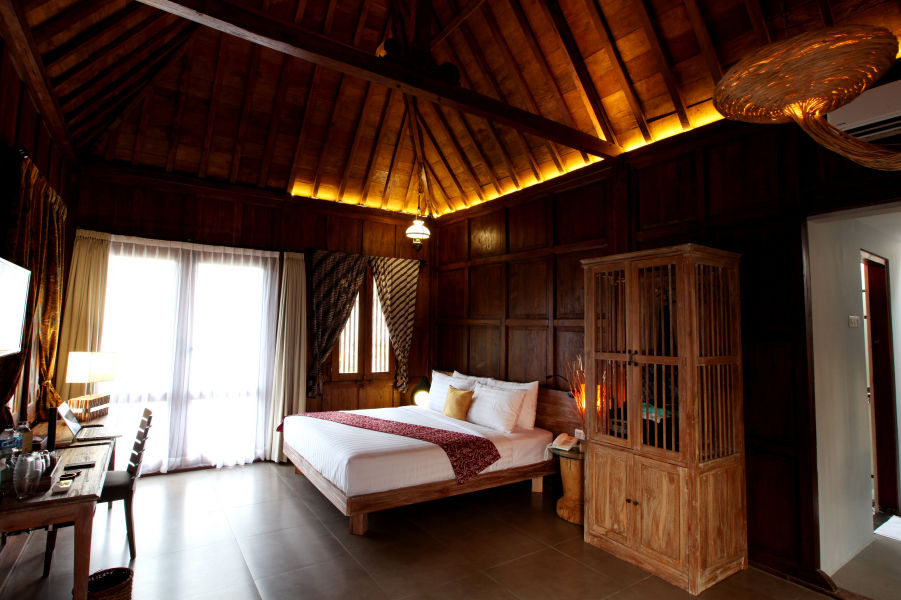 Amata Borobudur Resort - bungalow -Borobudur - Java - Indonesie - foto: Amata Borobudur Resort