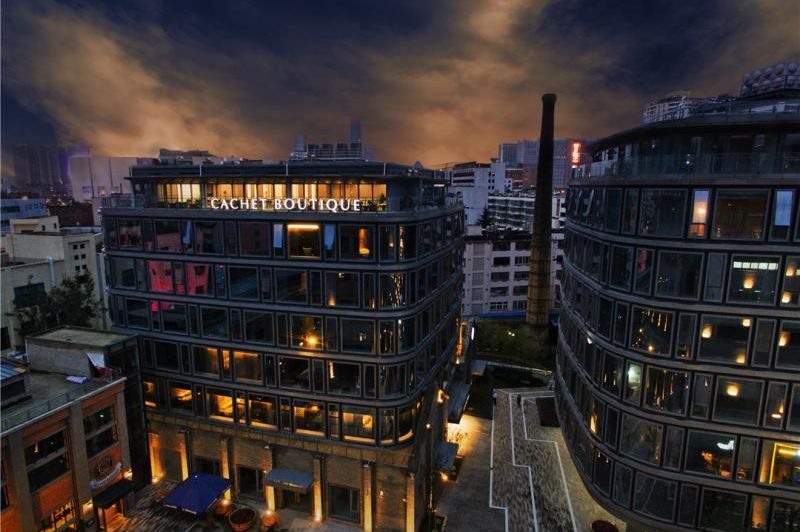 Cachet Boutique Hotel Kunming Artime hotel buitenkant Kunming China - foto: Cachet Boutique Kunming Artime