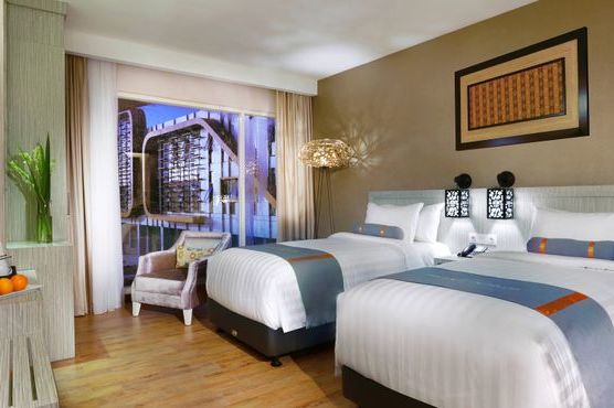 Harper Perintis Makassar - deluxe twinroom - Makassar - Sulawesi - Indonesie - foto: Harper Perintis Makassar