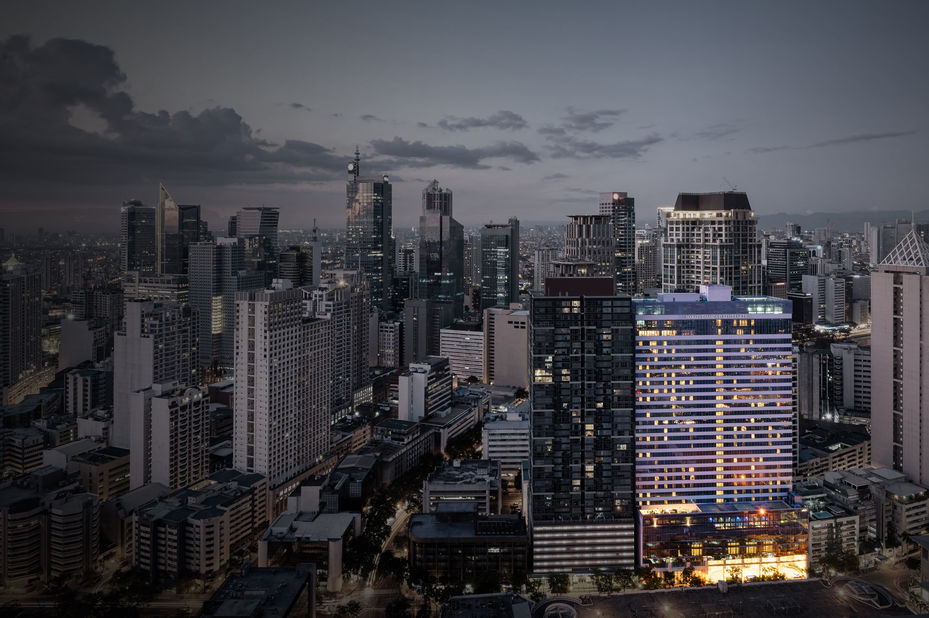 Uitzicht op Makati Diamond Residences - Manila - Filipijnen - foto: Makati Diamond Residences