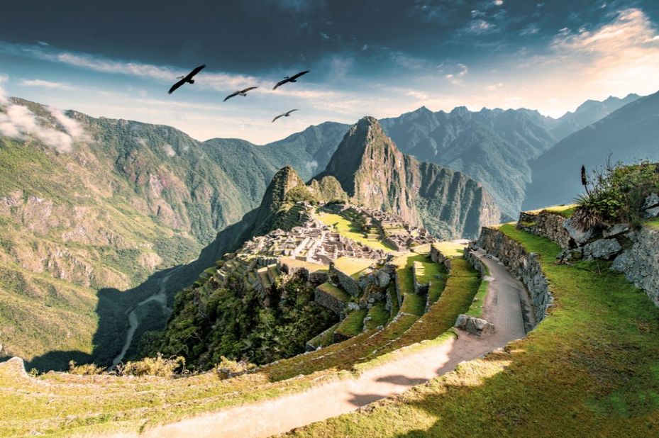 Vogels boven Machu Picchu - Peru - foto: Canva