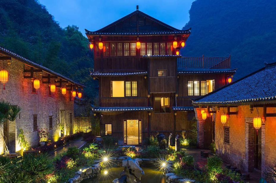 Yangshuo Ancient Garden - aanzicht - Yangshuo - China - foto: Yangshuo Ancient Garden