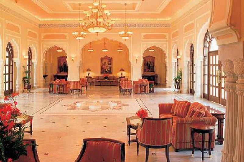 lobby - Taj Rambagh Palace - Jaipur - India
