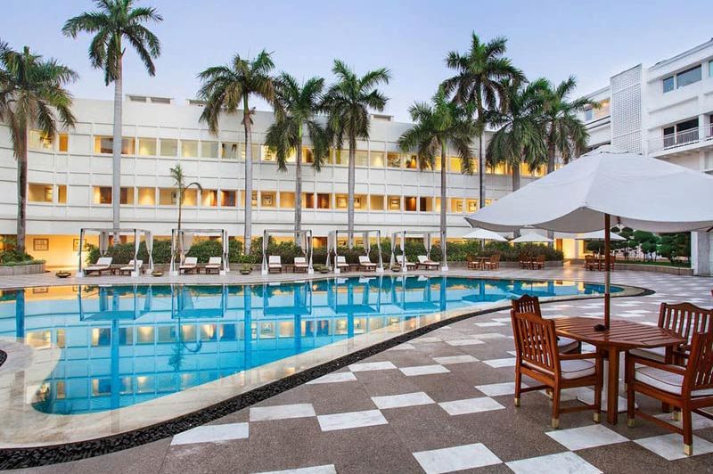 zwembad The Claridges - Dehli - The Claridges - India - foto: The Claridges