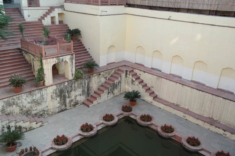 stepwell - Samode Haveli - India - foto: Mieke Arendsen