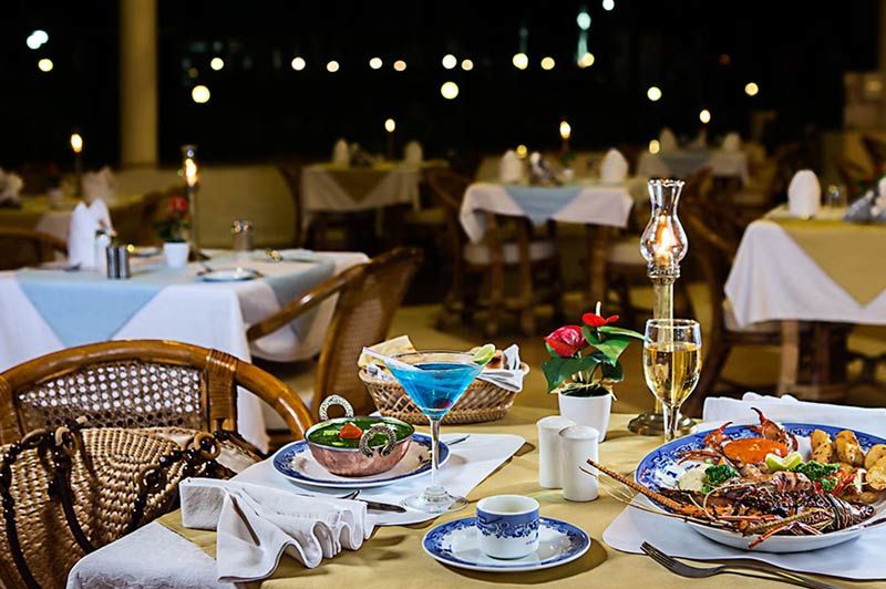 restaurant van Ideal Beach Resort in Mahabalipuram - Ideal Beach Resort - India - foto: Ideal Beach Resort