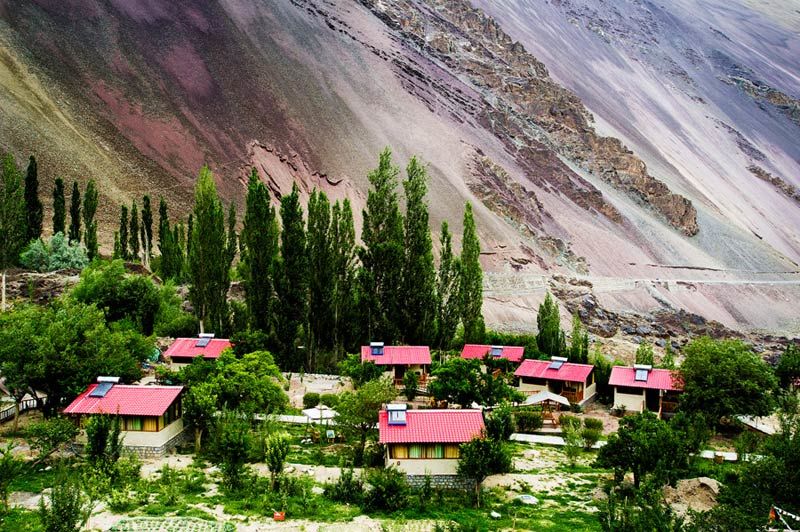 uitzicht op het Ule Ethnic Resort in Uleytokpo - Ule Ethnic Resort - India - foto: Ule Ethnic Resort