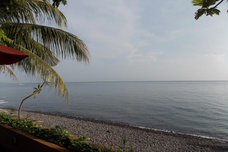 uitzicht zee - Puri Wirata Hotel Amed - Puri Wirata Hotel Amed - Indonesië