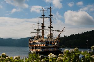 Hakone piratenschip, Japan