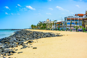 Pondicherry - Rock Beach - India - foto: flickr