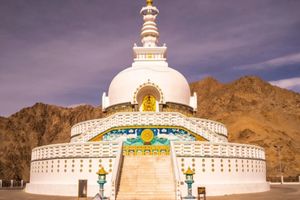 Shanti Stupa - Leh - India - foto: Canva