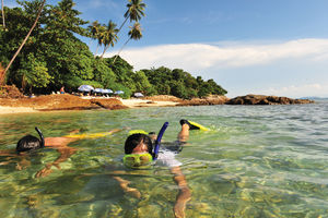 Snorkelen op Perhentian Islands - Maleisië - foto: Tourism Malaysia