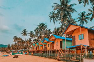 Strand - Huisjes - Goa - India - foto: pixabay