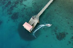 Aanlegsteiger op Tioman Island - Maleisië - foto: unsplash