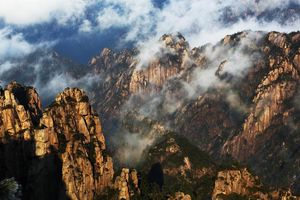 Bergen in Huangshan - China