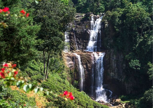 Waterval in de omgeving van Ella - Sri Lanka