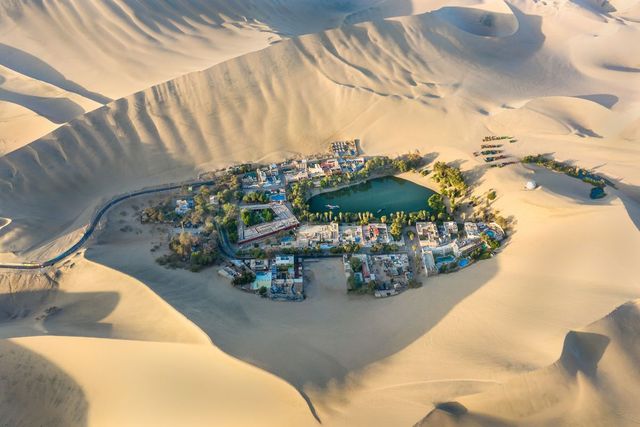 Huacachina oase in Ica - Peru